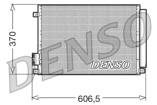 Condensor, airconditioning DENSO DCN09045)