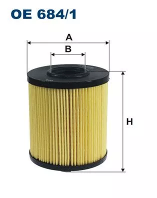 Oliefilter FILTRON OE 684/1)
