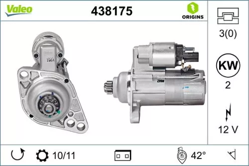 Starter VALEO 438175)
