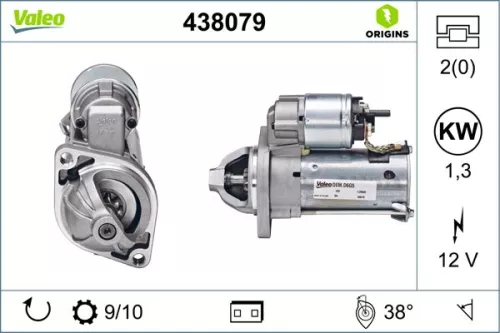 Starter VALEO 438079)