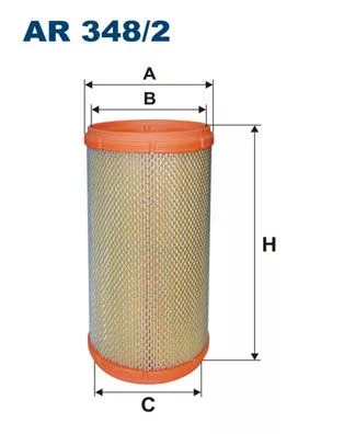 Luchtfilter FILTRON AR 348/2)
