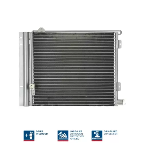 Condensor, airconditioning NISSENS 940179)