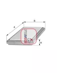 Luchtfilter SOFIMA S 5830 A)