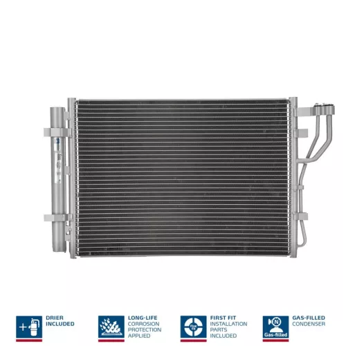 Condensor, airconditioning NISSENS 940251)