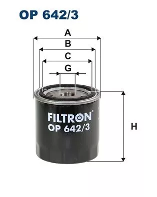 Oil Filter FILTRON OP 642/3)