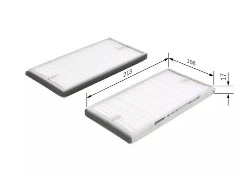 Filter, cabinelucht BOSCH 1 987 432 156)