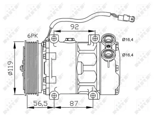 Compressor, airconditioning FEBI BILSTEIN 32278)