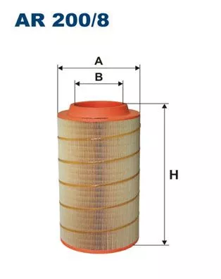 Air Filter FILTRON AR 200/8)