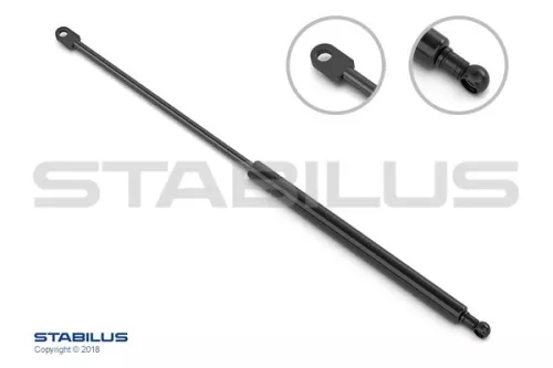 Gasveer, achterruit STABILUS 4043KY)