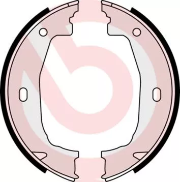 Remblokkenset, parkeerrem BREMBO S 06 510)