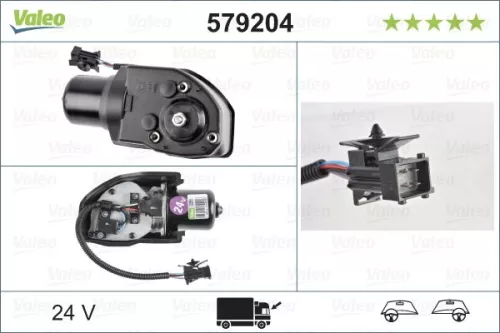 Ruitenwissermotor VALEO 579204)