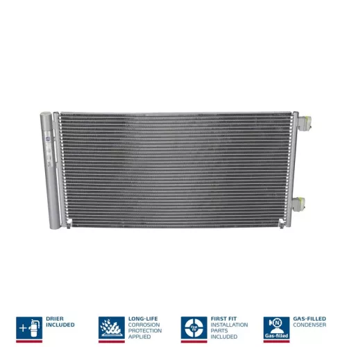 Condensor, airconditioning NISSENS 940204)