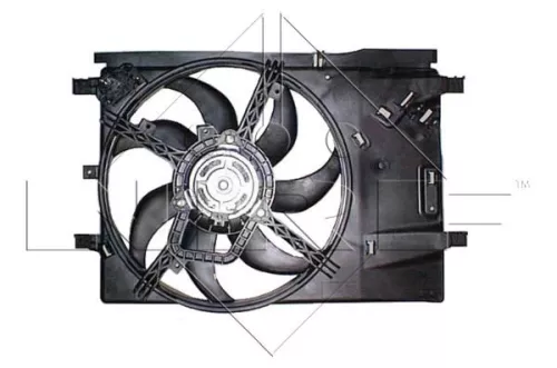 Ventilator, motorkoeling NRF 47236)