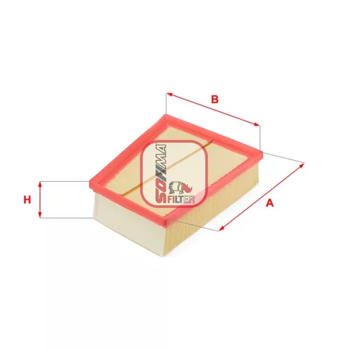 Air Filter SOFIMA S 3417 A)