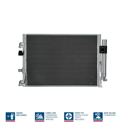 Condensor, airconditioning NISSENS 940182)