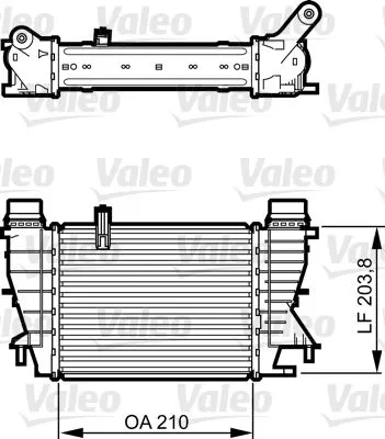 Laadluchtkoeler VALEO 818264)
