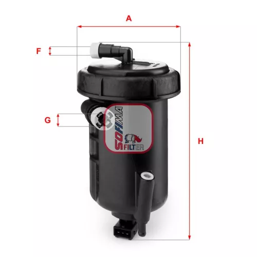 Fuel Filter SOFIMA S 5147 GC)
