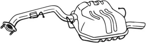 Achterdemper BOSAL 171-025)