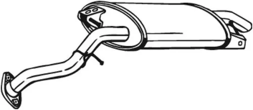 Achterdemper BOSAL 228-081)