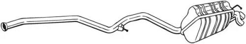 Achterdemper BOSAL 288-493)