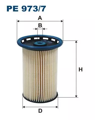 Fuel Filter FILTRON PE 973/7)