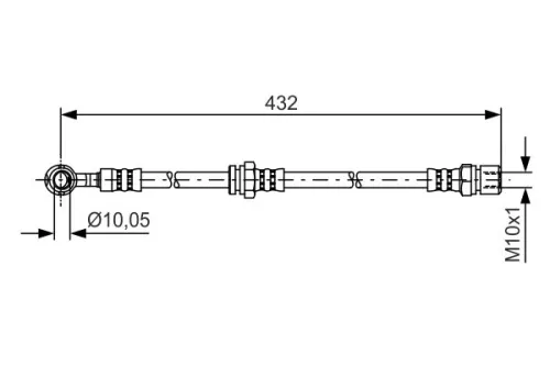 Remslang BOSCH 1 987 481 383)