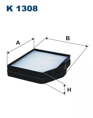 Filter, cabinelucht FILTRON K 1308)