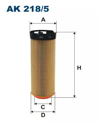 Luchtfilter FILTRON AK 218/5)