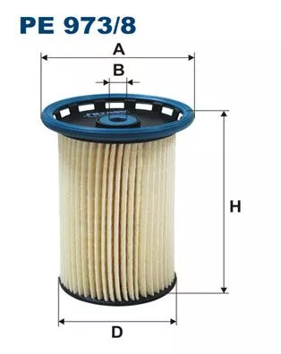 Brandstoffilter FILTRON PE 973/8)