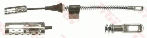 Cable Pull, parking brake TRW GCH3023)