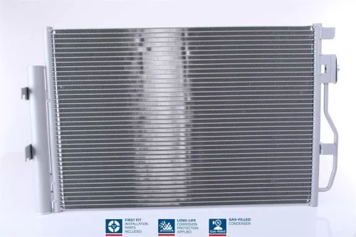 Condenser, air conditioning NISSENS 940246)