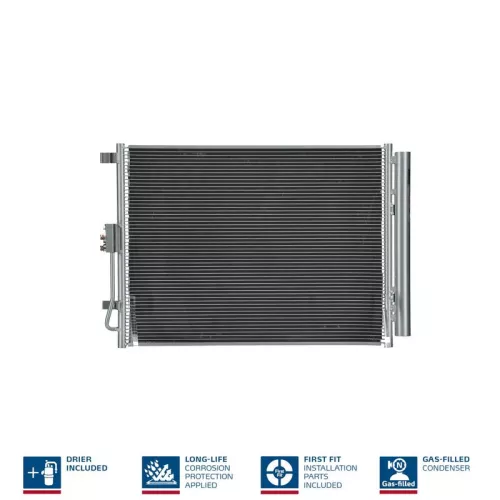 Condensor, airconditioning NISSENS 940267)