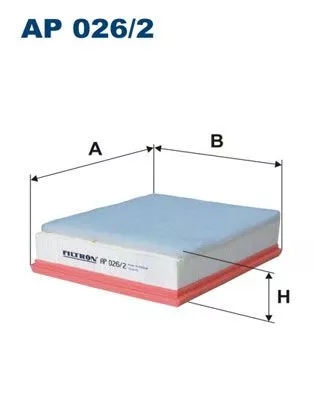 Air Filter FILTRON AP 026/2)