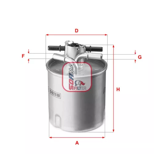 Fuel Filter SOFIMA S 4026 NR)