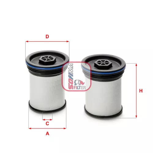 Brandstoffilter SOFIMA S 6047 NE)