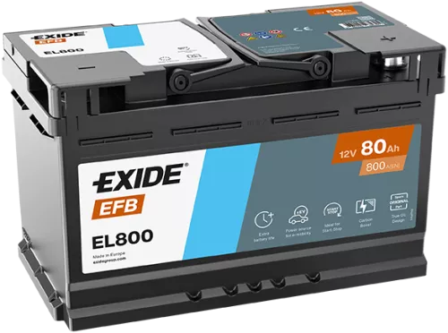 Starter Battery EXIDE EL800)