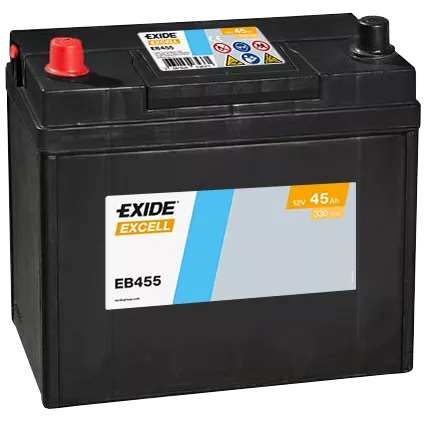 Starter Battery EXIDE EB455)