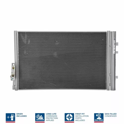Condensor, airconditioning NISSENS 940226)