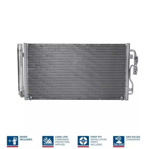 Condensor, airconditioning NISSENS 940236)