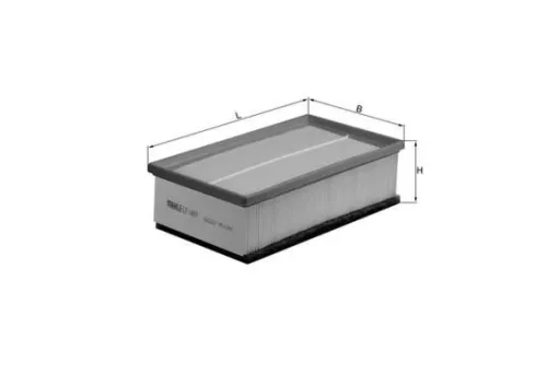 Luchtfilter KNECHT LX 1497)