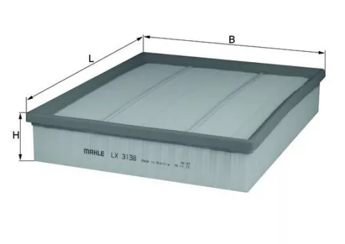 Luchtfilter KNECHT LX 3138)