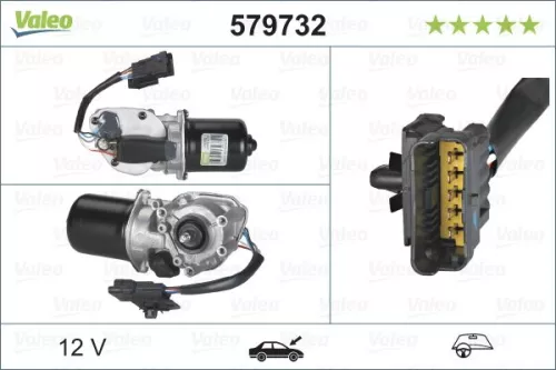Ruitenwissermotor VALEO 579732)