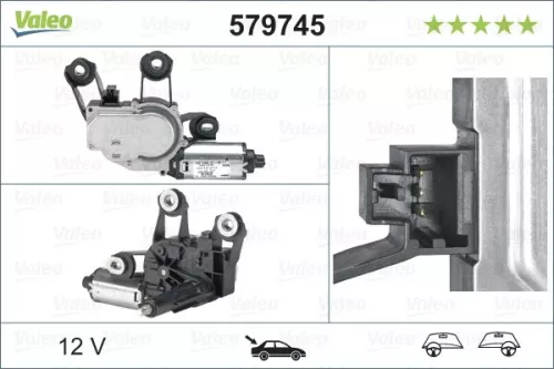 Ruitenwissermotor VALEO 579745)