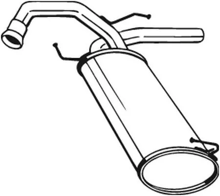 Achterdemper BOSAL 148-171)