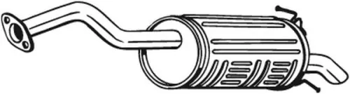 Achterdemper BOSAL 163-055)