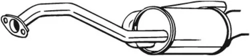 Achterdemper BOSAL 163-057)