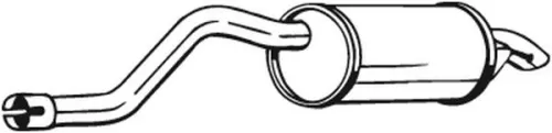 Achterdemper BOSAL 200-083)