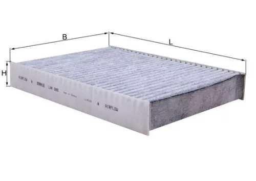 Filter, cabinelucht KNECHT LAK 686)