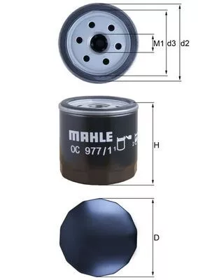 Oil Filter KNECHT OC 977/1)