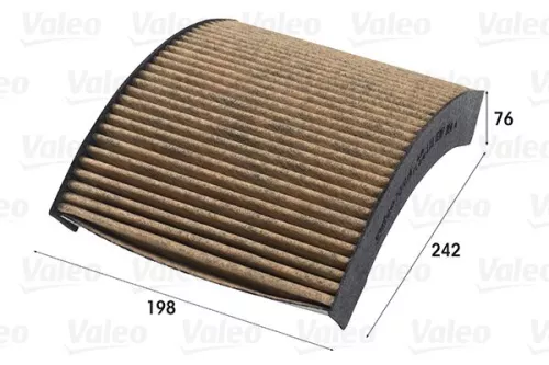 Filter, cabin air VALEO 701019)